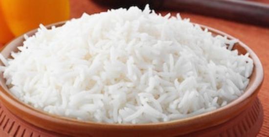 Steamed Basmati Rice · Serves 2