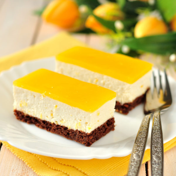 MANGO- LIMETTEN KÄSEKUCHEN · Für 6 personen